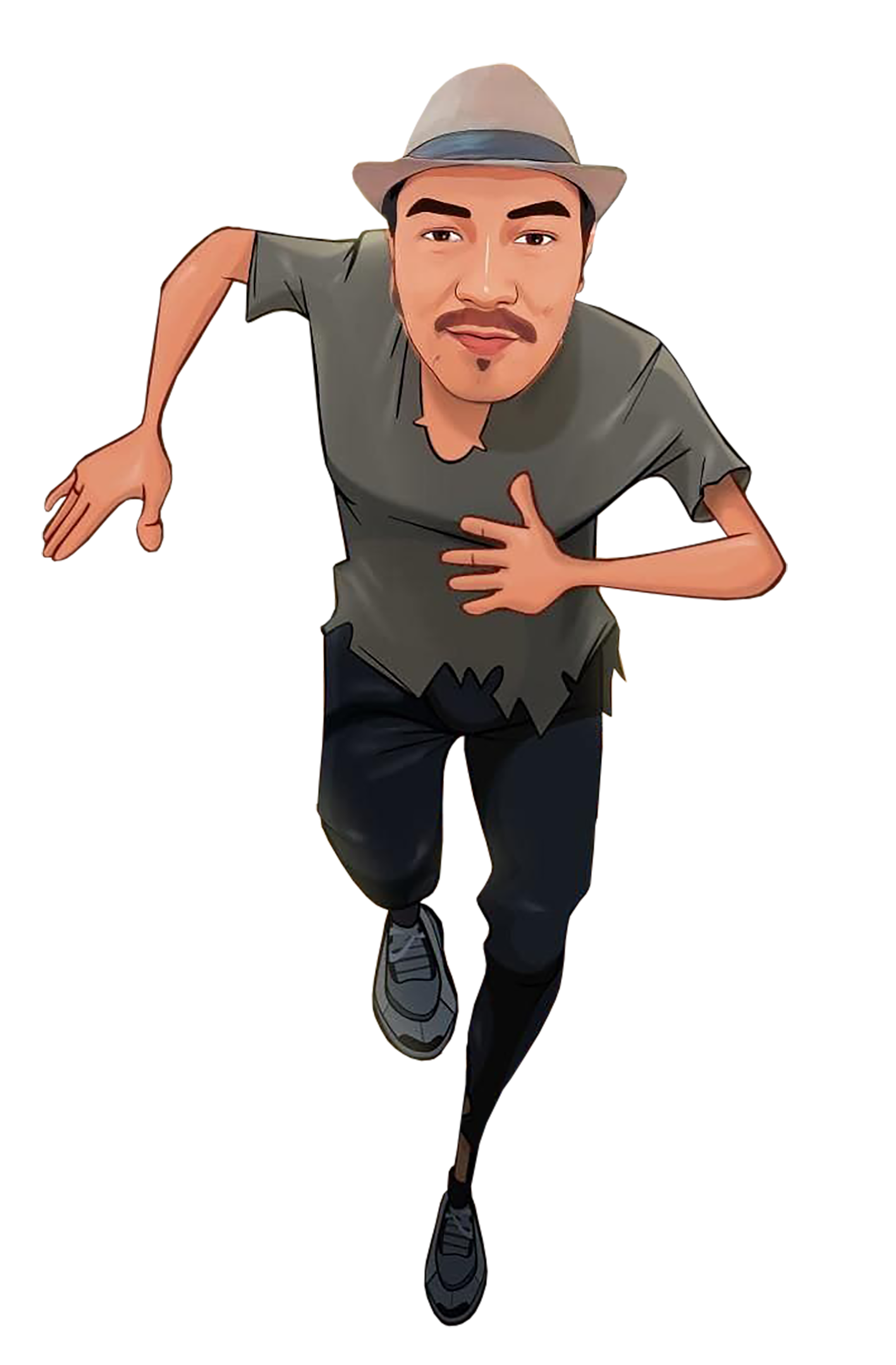 Ogie melompat